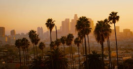 Los Angeles skyline.