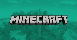 Minecraft logo.