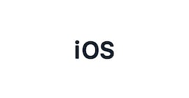 iOS logo.