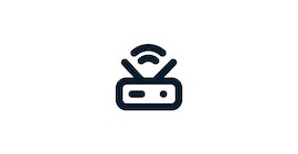 Wi-Fi router icon.