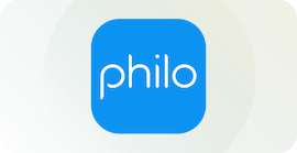 Philo TV logo.