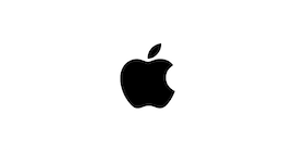 Apple logo.